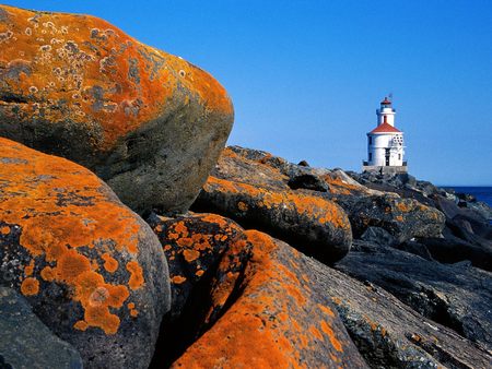 Untitled Wallpaper - wisconsin point lighthouse, wisconsin, lake superior