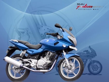 Pulsar 220 - pulsar, indian, 220cc, kunind, blue, bajaj