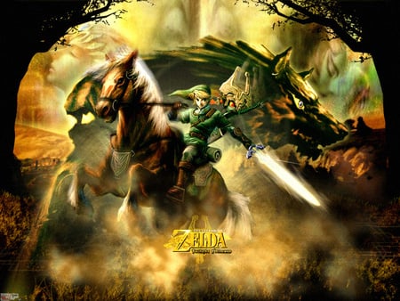 Zelda - zelda, horse, video games