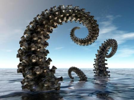 trinity - abstract, fantasy, octopus, 3d, sea devil