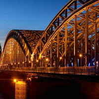 Cologne Cathedral and Hohenzollern Bridge