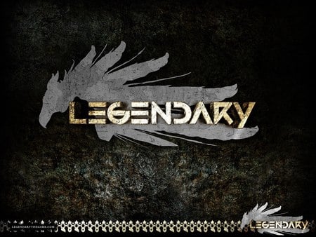 Legendary - black, legendary, metal, white, brown, legend, dark