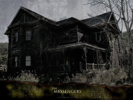 The Messengers - sunflowers, movie, the messengers, crows, ghosts, scary