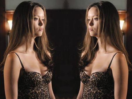 Summer Glau - Reflection - twins, beautiful, reverse, summer glau, summer, glau