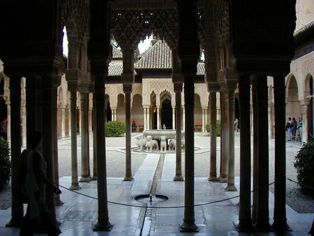 Granada - spain, architecture, alhambra, granada, palace