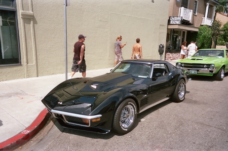 CHEVY CORVETTE - hot, classic, custom, corvette, chevy, outside