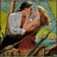 Lovers on a ship