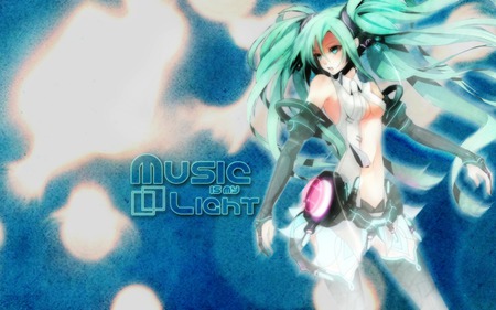 Music is my Light 2 - anime, music, miku, vocaloid