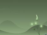 Green abstract wallpaper