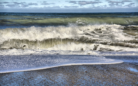 Waves - nature, sky, beach, waves