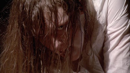 Possessed  - woman, female, mad, angry, wet hair, face, nell, beautiful, the last exorcism, blonde