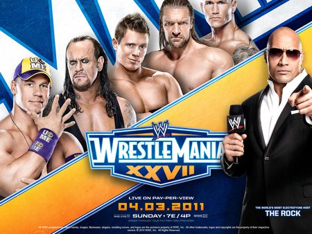 wwe wrestlemaniaxxvii - wrestling, orton, cena, wwe