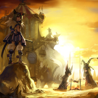 pixiv fantasia sunset