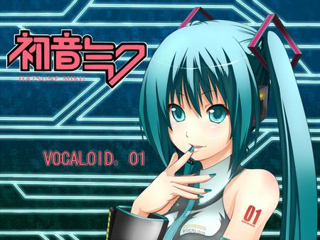 Hatsune Miku - tie, pretty, uniform, headphones, nice, program, beauty, virtual, nail polish, white, gray, cute, aqua eyes, song, vocaloid, anime, blue, twintail, hatsune miku, maze, microphone, music, aqua, idol, anime girl, beautiful, singer, girl, cool, black, miku, awesome, diva, teal, aqua hair, hatsune, vocaloids, headset