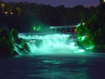 Rhine Falls in Spotlights