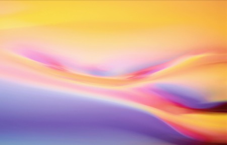 Abstract Waves - purple, abstract, yellow, pink