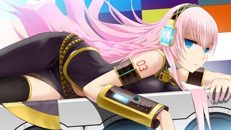 luka - pink hair, luka, awesome, vocaloid