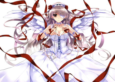 Bands - bands, anime, wings, girl, angel