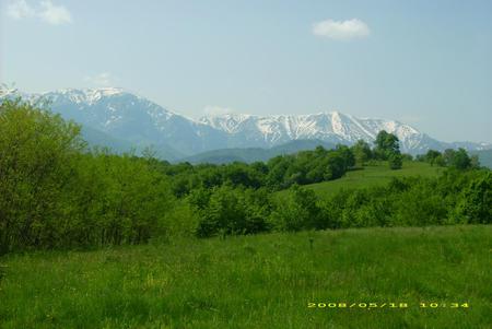 Mountain - cloud, peak, forest, tops, photo, sky, photography, trees, nature, mountain, snow, bulgaria, green