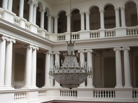 chandelier - white, balconies, sofia, parliament building, photography, photo, bulgaria