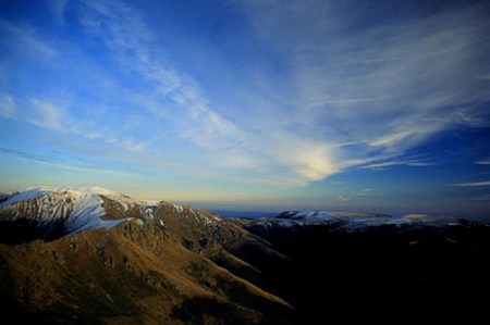 Hemus - clouds, blue, photography, snow, photo, mountain, top, nature, peak, sky, bulgaria