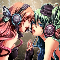 Luka and Miku in Harmony