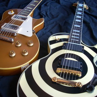 Les paul Gold - Bulleye