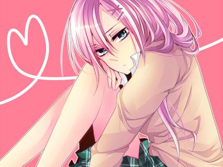 Megurine Luka - virtual, vocaloids, song, megurine, uniform, singer, megurine luka, cool, pink, awesome, vocaloid, thighhighs, anime, school uniform, skirt, black, cute, beautiful, hot, girl, anime girl, school, white, pink hair, heart, luka, program, aqua eyes, pretty, aqua, green eyes, beauty, diva, nice, tie, sexy, idol, music, green