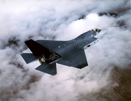 Lockheed F-35 - fighter aircraft, f 35, united states air force, jet fighter, us air force