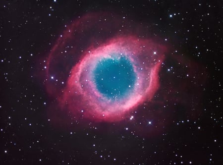 The helix nebula - space, journey, home, nebula, stars