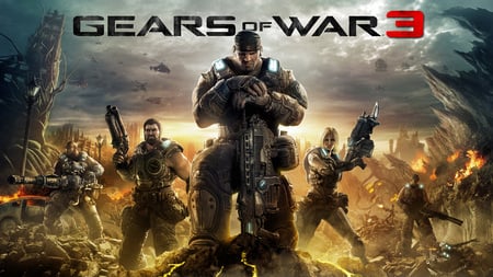 Gears of War 3 - 360, 3, war, gears, xbox