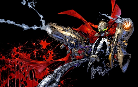 Spawn - comics, gun, guns, spawn