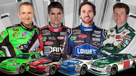 Hendrick Motorsports - mark martin, jeff gorden, jimmie johnson, dale earnhardt jr