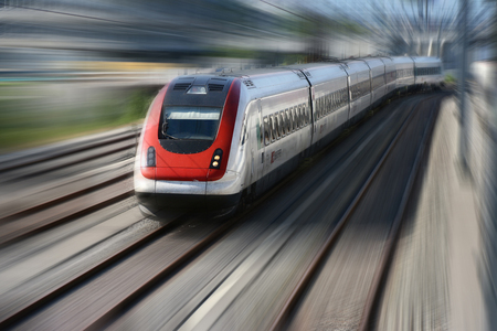 Motion Blur - train, speed, motion, blur