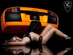 Lamborghini-Murcielago & Babe