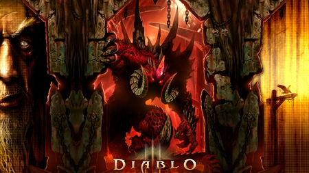 Diablo - blizzard, video, game, diablo