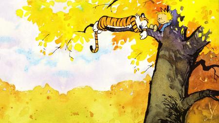 Calvin & Hobbes - comic, calvin, watterson, hobbes