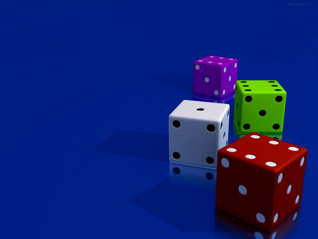 color cubes - dice, color, cubes, 3d