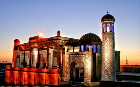 Berlin Moschee Building in HDR 