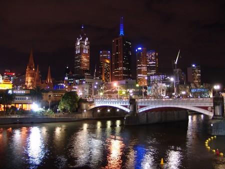 Melbourne - arquitecture, bridges, melbourne, australia