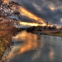 Golden Lake,HDR