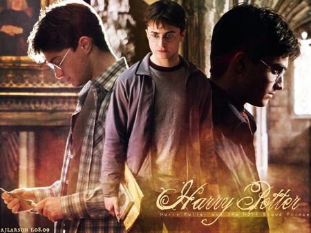 Harry Potter - half blood prince, wizard, daniel radcliffe, magic, school