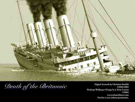 Death of Britannic - death of britannic