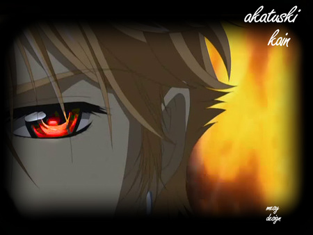 akatsuki kain fire - fire, akatsuki, design, mesy, kain, anime, vampire, knight