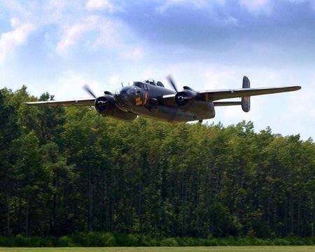 North American B-25 Mitchell - north, american, usaf, ww2, war, b25, mitchell, bomber