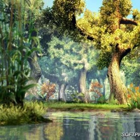 Fantasy river