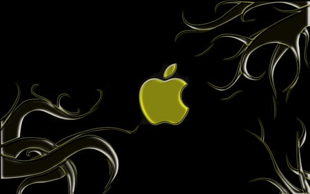 abstract apple - mac, apple, technology, abstract apple