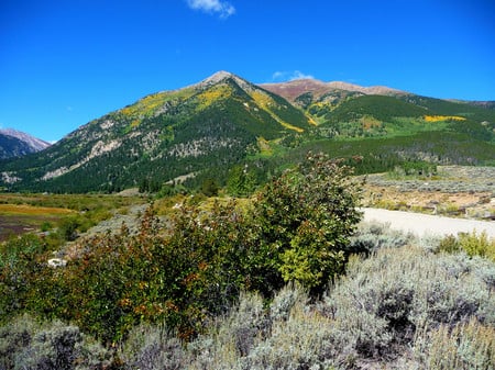 Mountains - nature, mountains, sky, forests