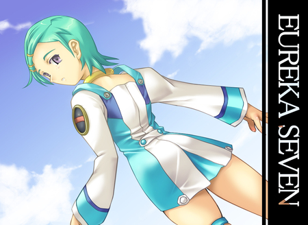 Eureka - girl, eureka seven, anime, eureka