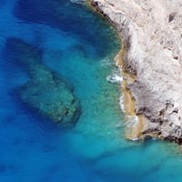 Beach from top